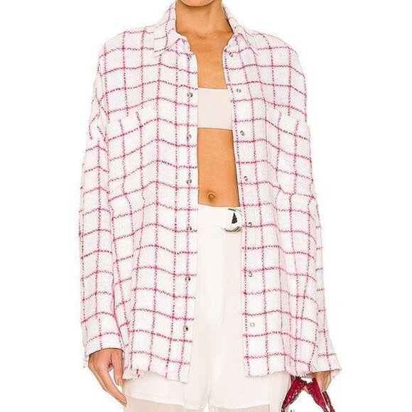 IRO LENNOX PLAID JACKET